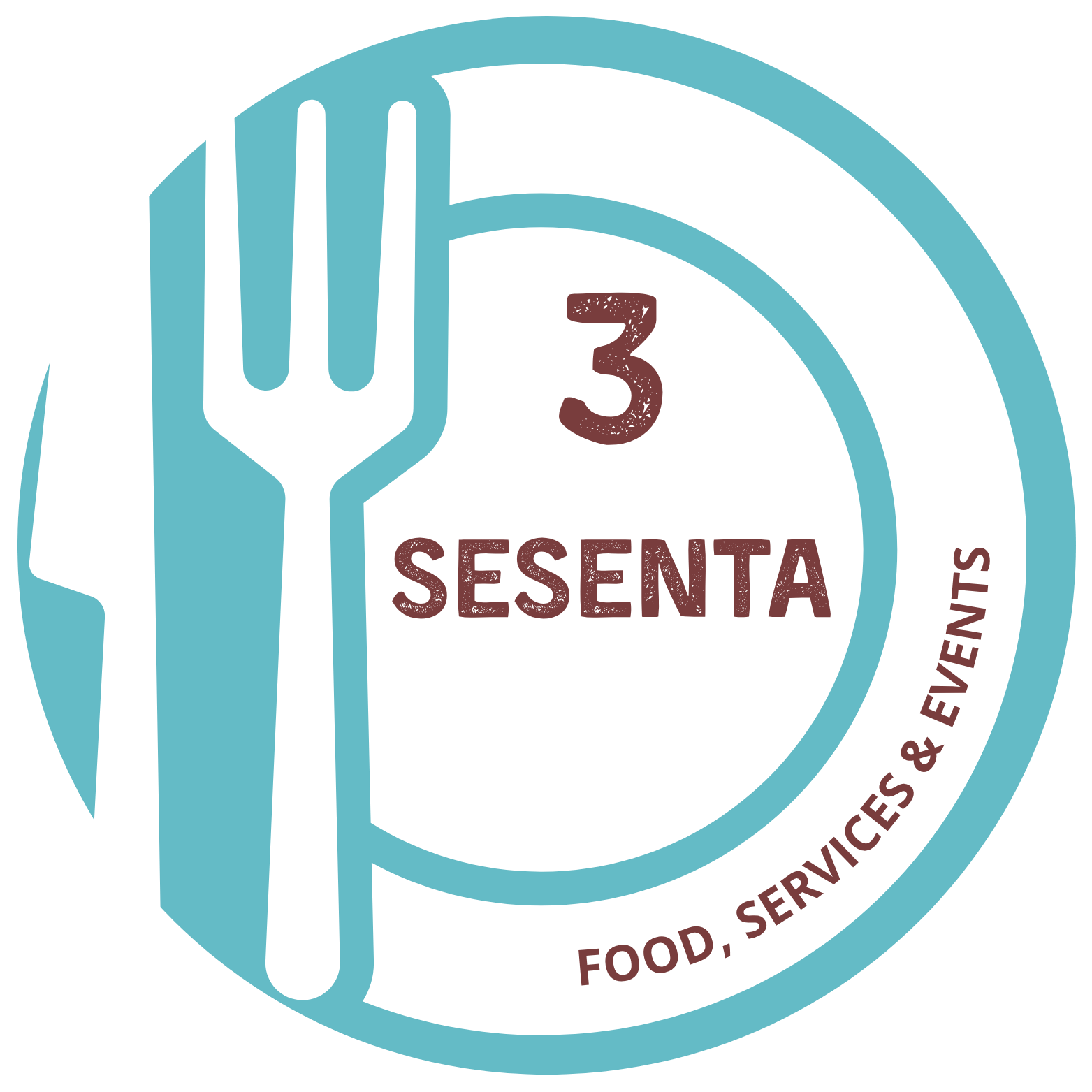 Logotipo oficial de 3Sesenta Food